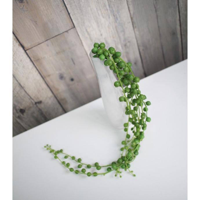 イケア（IKEA） 造花 観葉植物 グリーンネックレスのデザインポット