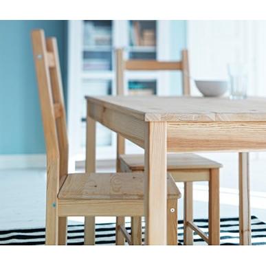 イケア IKEA 木製チェア パイン材/スクエア型 45cm 椅子 チェア イケア IKEA 木製チェア パイン材/スクエア型 45cm 椅子 チェア