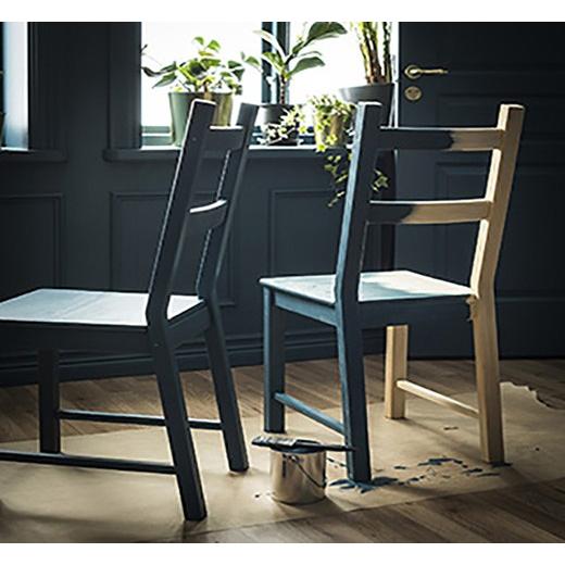 イケア IKEA 木製チェア パイン材/スクエア型 45cm  椅子 チェア イケア/IKEA/木製チェア パイン材 IVAR｜artworks｜05