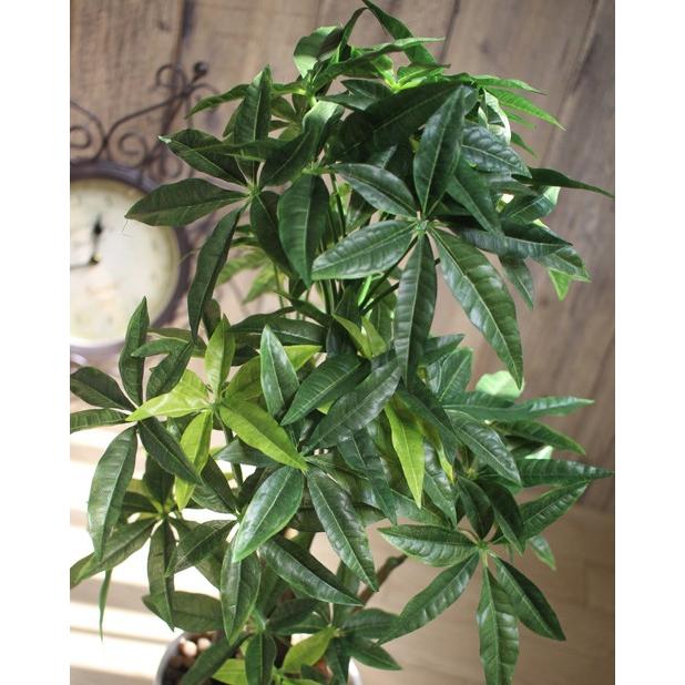 人工観葉植物 造花 60cm パキラツリー 室内 インテリアグリーン