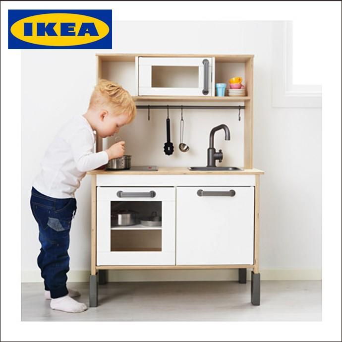 IKEA /イケア 子供用おもちゃの台所 知育玩具 おままごとキッチン　※食器・調理器具は付属しません。 : awduktig :  デコレーションファクトリー - 通販 - Yahoo!ショッピング