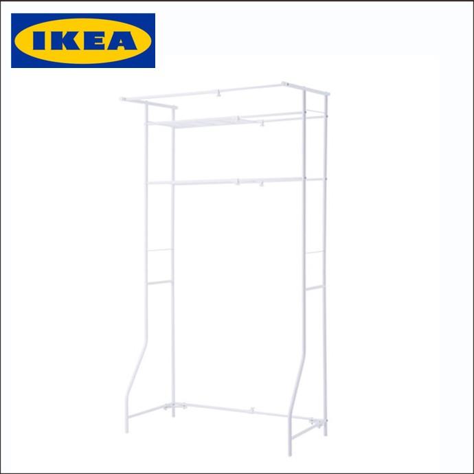 IKEA イケア  ランドリーラック ホワイト 横幅伸縮  洗濯機ラック AW-TORGNY IKEA イケア｜artworks