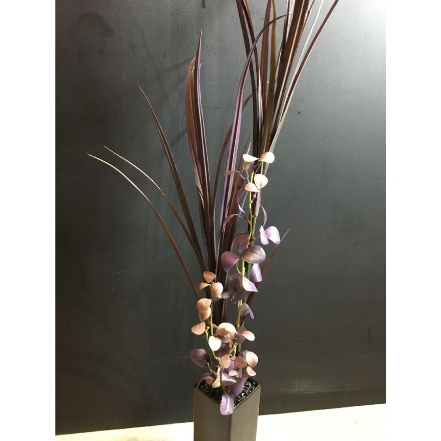 人工観葉植物 モノトーン ブラックリーフ ソードリーフミックスポット 造花 110cm 人工観葉植物 造花 110cmソードリーフミックスポット 男前インテリア