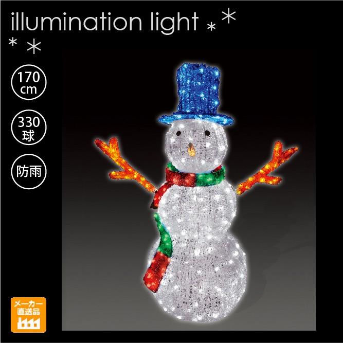 LEDクリスタルグロー スノーマン(大)雪だるま/施工用プロ仕様 LEDクリスタルグロー スノーマン(大)雪だるま/施工用プロ仕様