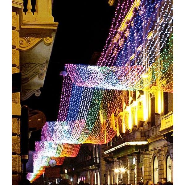 IP65の防水性 エクセレント LED ストリングライト 3芯 エメラルド