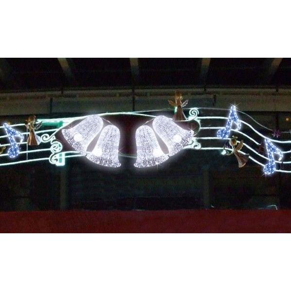 LED クリスタルグロー ベル /プロ施工用のクリスマスイルミネーション