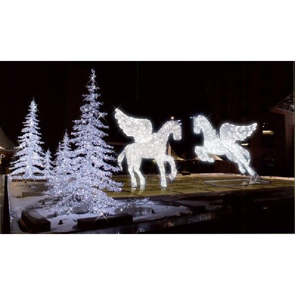 LEDクリスタルグロー スタンディングペガサス/施工用プロ仕様 業務用