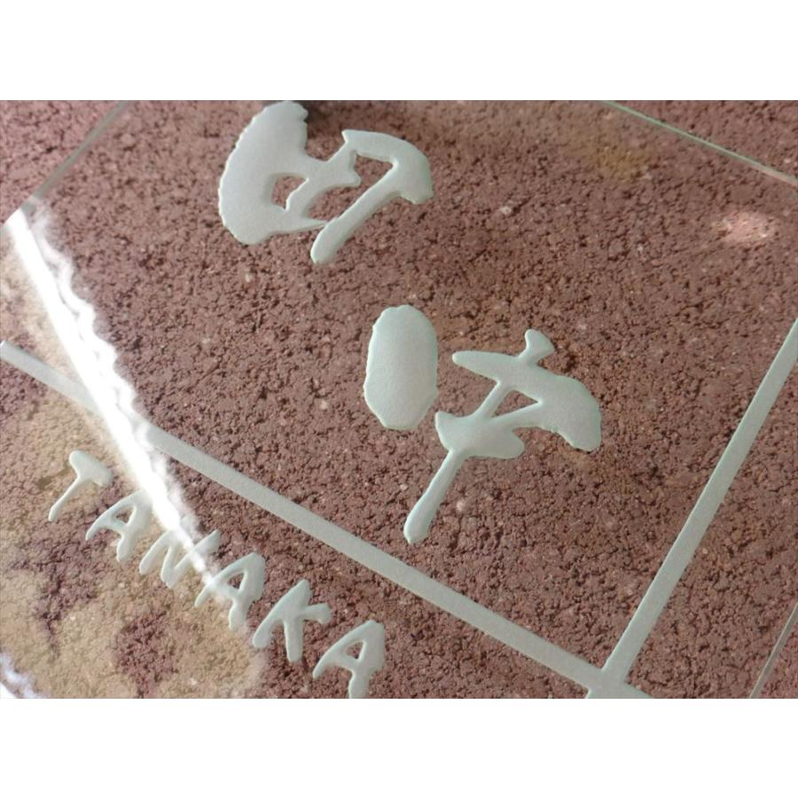 偉大な 表札 ガラス 戸建て ガラス表札 二世帯 ガラスの表札 戸建 史上最も激安 Gogo123 Com Tw