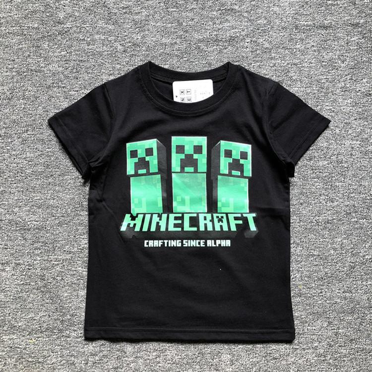 Minecraft マインクラフト Tシャツ 半袖 上着 上衣 キャラクター 綿100% キッズ 子供 夏 春 子供服 プレゼント カジュアル おもしろ かわいい｜aru-store｜12