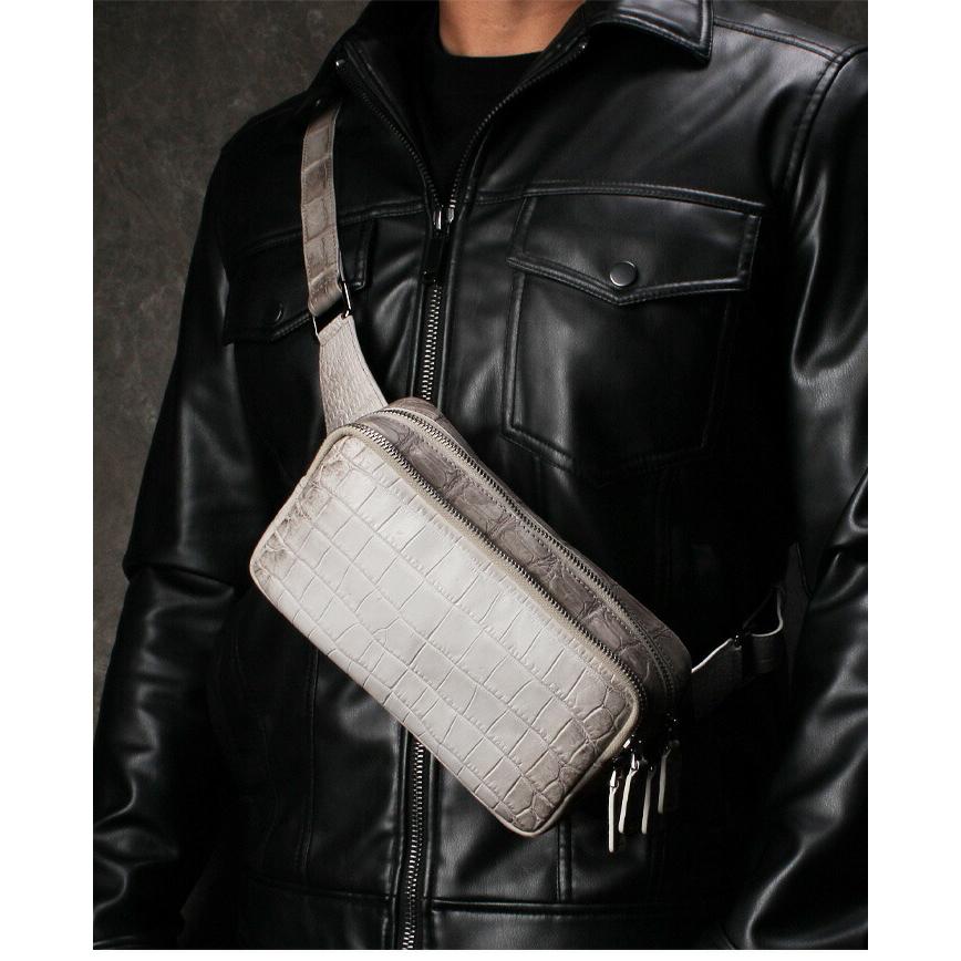 ヒマラヤクロコダイル ボディバッグ クロコダイル ヒマラヤ ヒマラヤ