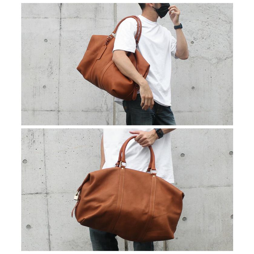 本革 旅行 ボストンバッグ 2WAY レザー 革 牛革 トラベルバッグ