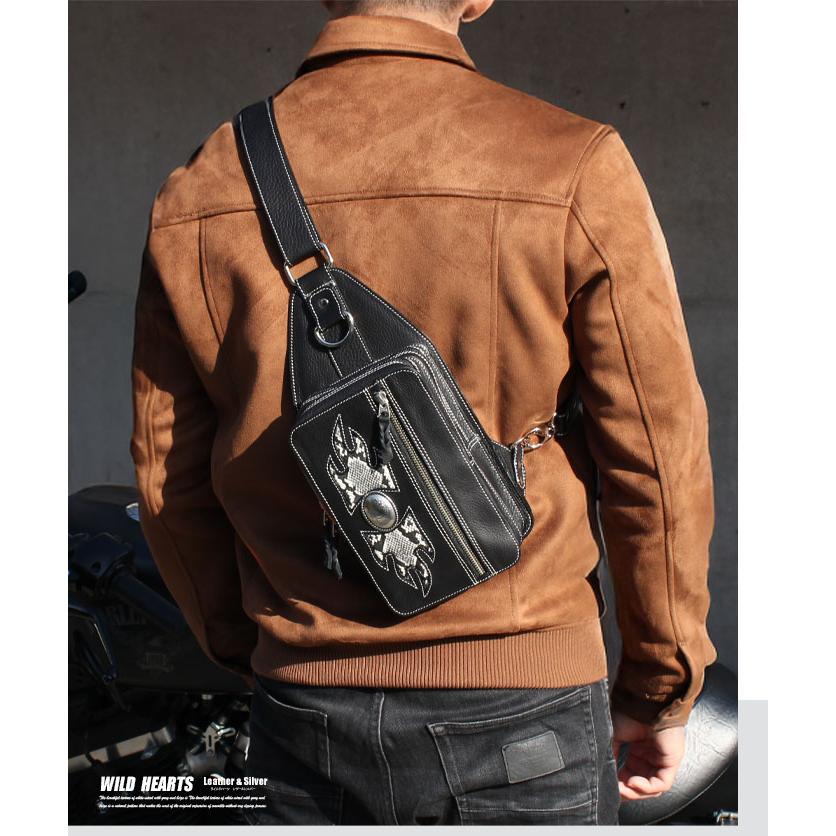 本革 ボディバッグ ショルダーバッグ スリングバッグ 斜め掛け 斜