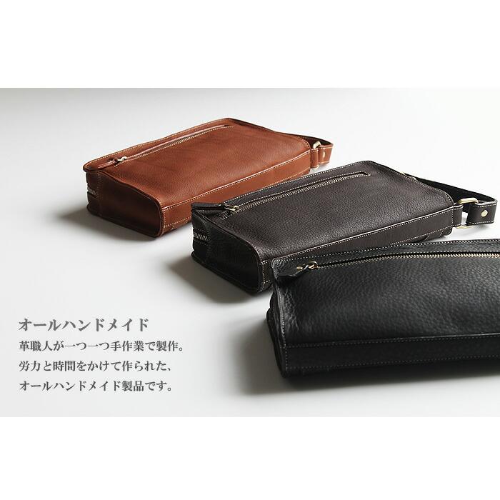 本革 クラッチバッグ セカンドバッグ ハンドバッグ 財布機能 一体型 