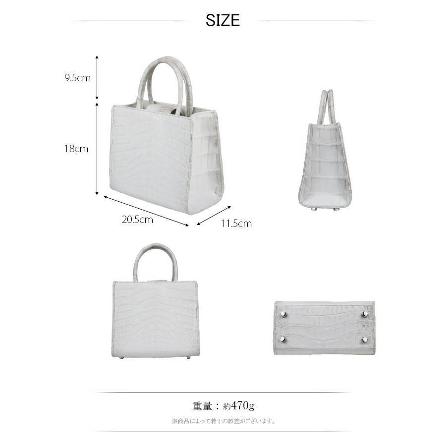 ヒマラヤクロコダイル ハンドバッグ 2way ミニ 小さめ バッグ 本 ヒマラヤクロコダイル ハンドバッグ 2way ミニ 小さめ バッグ 本
