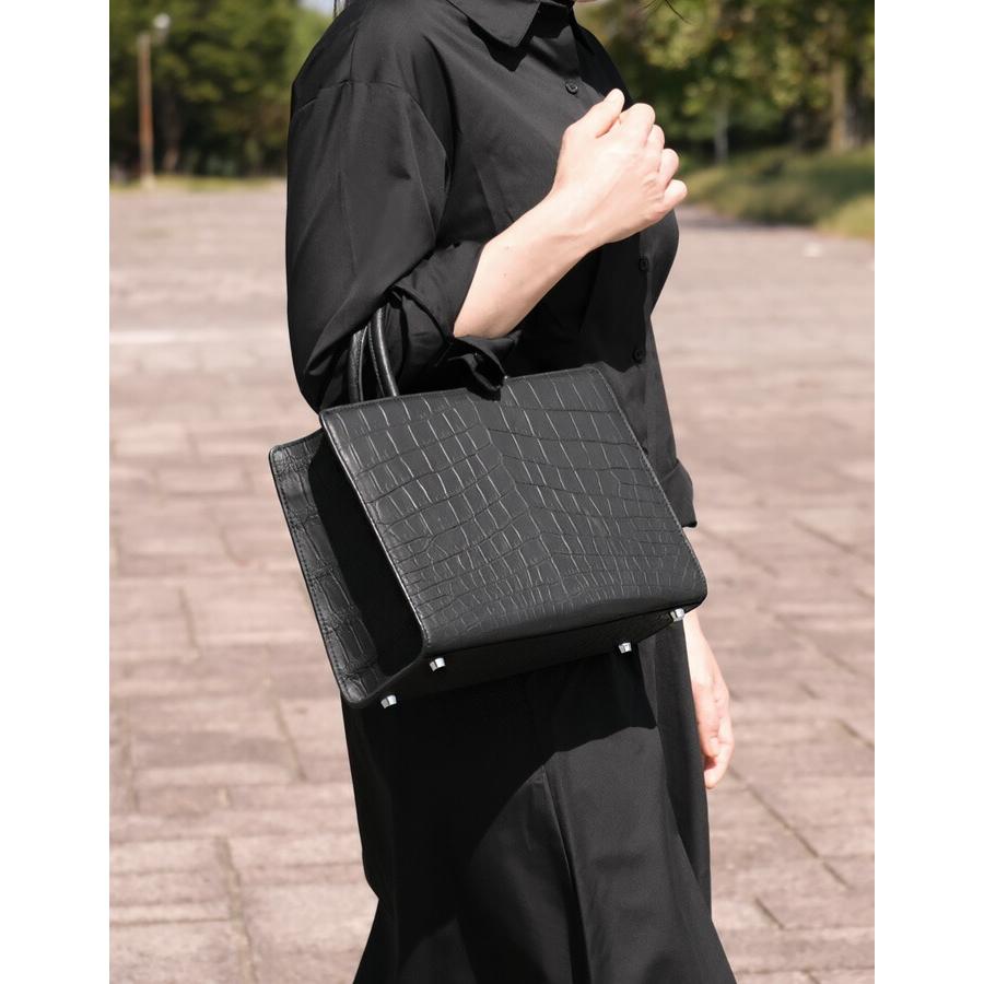 クロコダイル ミニトート トートバッグ 2way ハンドバッグ バッグ