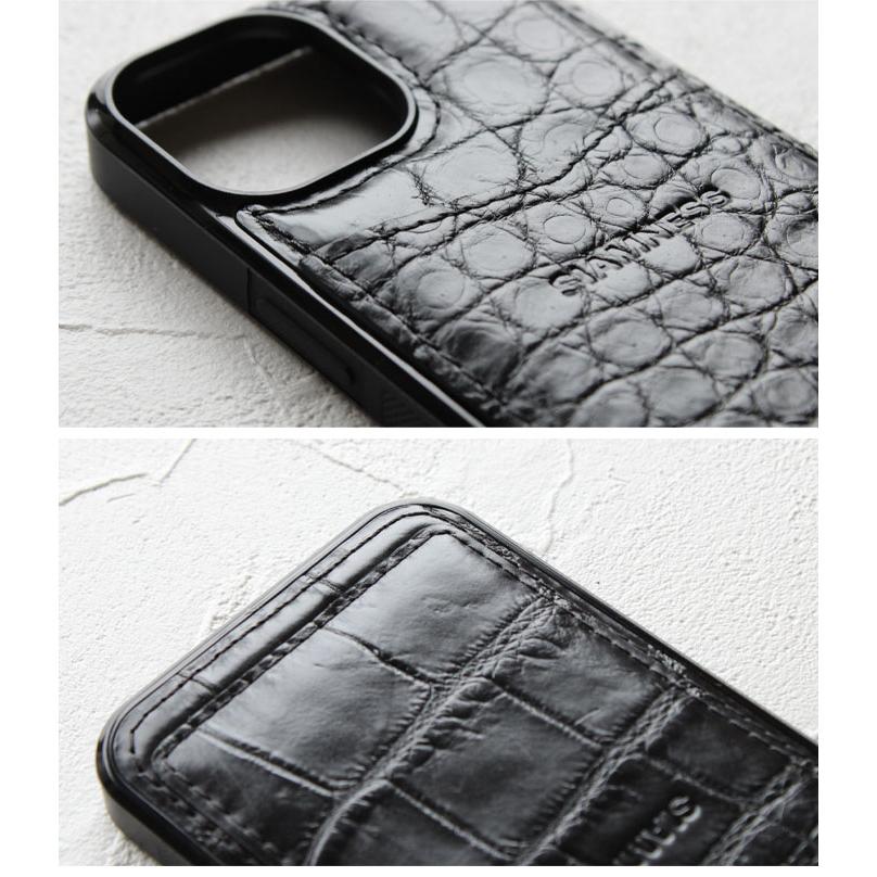 FIXER iPhoneケース クロコダイル iPhone15pro用 iPhone15 シリーズ クロコダイル クロコ スマホケース iPhone 15
