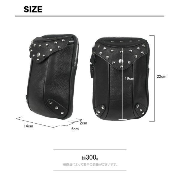 ショルダーバッグ ベルトポーチ 本革 2way ショルダーポーチ ウエスト