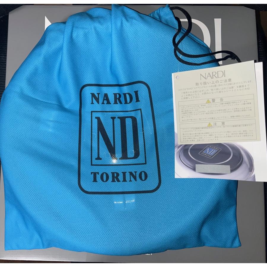 NEWアイテム　NARDI　ナルディ　N733　タイプラリー　330　BKパンチングレザー/POLスポーク　正規輸入品　在庫有り　刻印有り | NARDI | 02