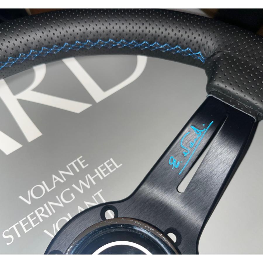 ★NARDI　2026年 限定品　N919　タイプラリー　330　BKパンチングレザー/BKスポーク/アズーリロゴ/アズーリステッチ　正規輸入品　在庫有り |  | 01