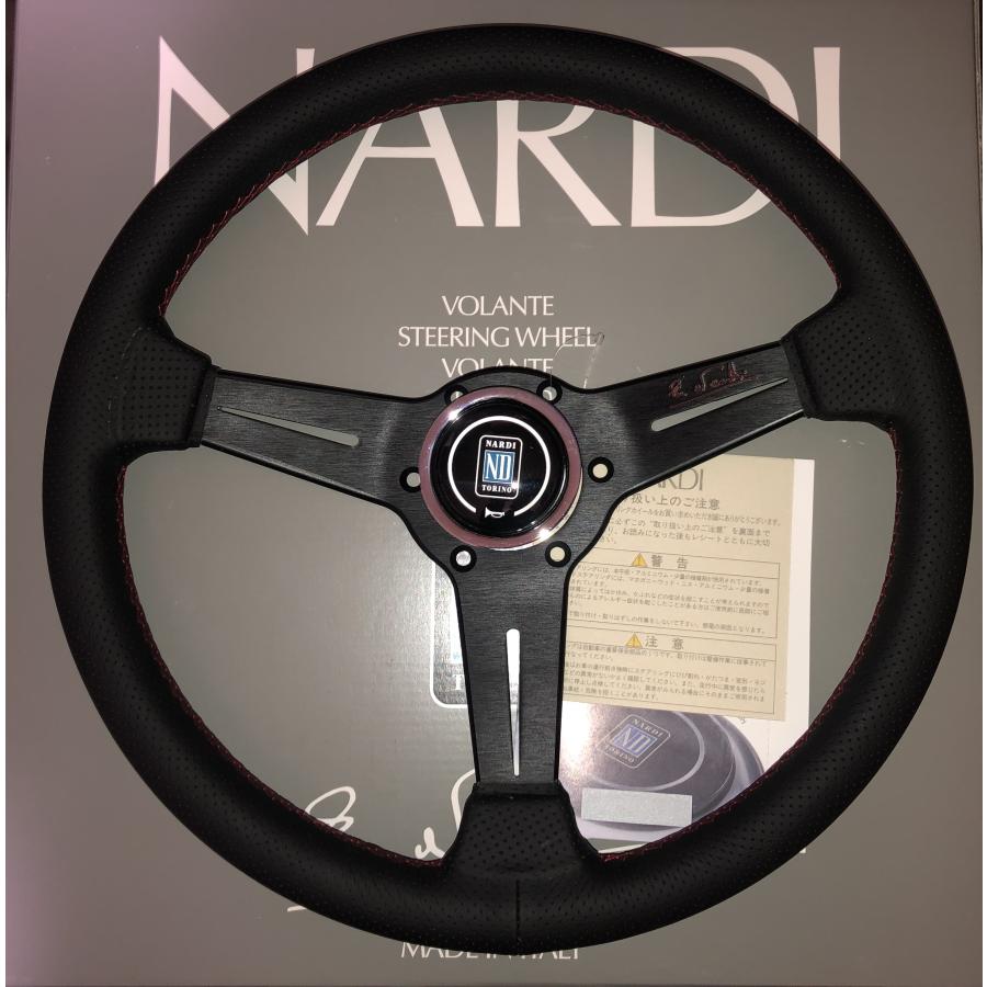 NARDI 限定品 N926 スポーツ タイプA 340BKパンチングレザー/BK