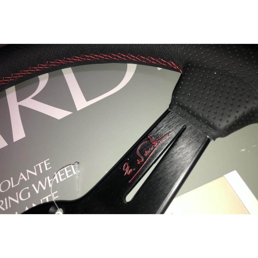 NARDI 限定品 N926 スポーツ タイプA 340BKパンチングレザー/BK