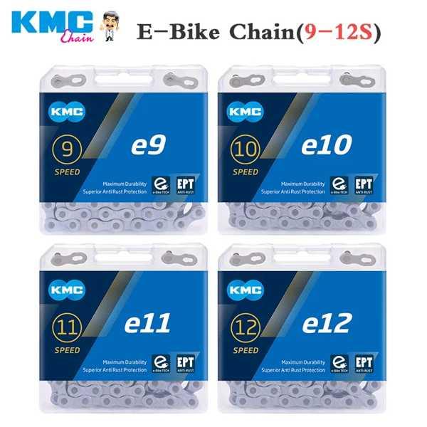 Kmc-電動自転車チェーン e9 e10 e11 e12 9s 10s 11s 12s 130/136