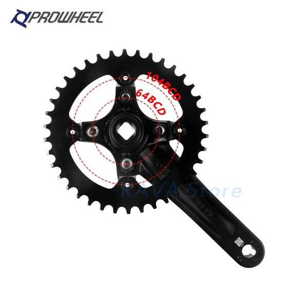 Prowheel-104bcdマウンテンバイククランク 正方形の穴 170mm Prowheel-104bcdマウンテンバイククランク 正方形の穴 170mm