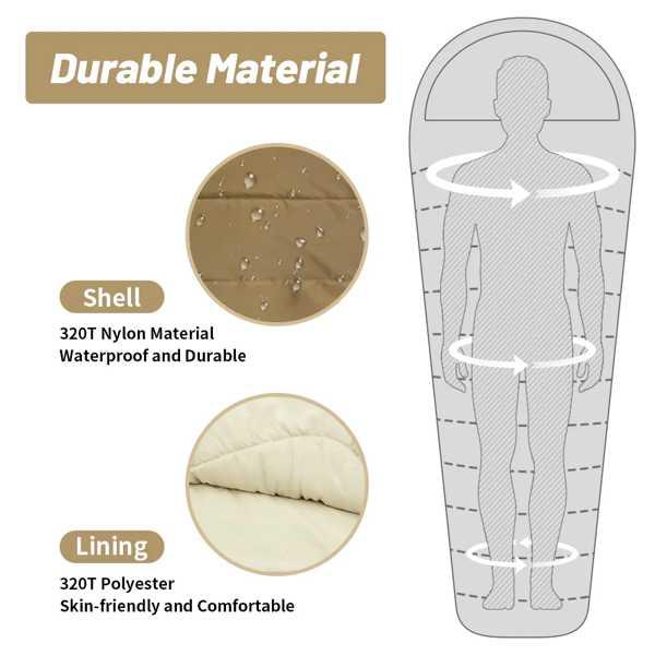 Naturehike-キャンプ用寝袋mj300 mj600 超軽量 防水 4シーズン Naturehike-キャンプ用寝袋mj300 mj600 超軽量 防水 4シーズン