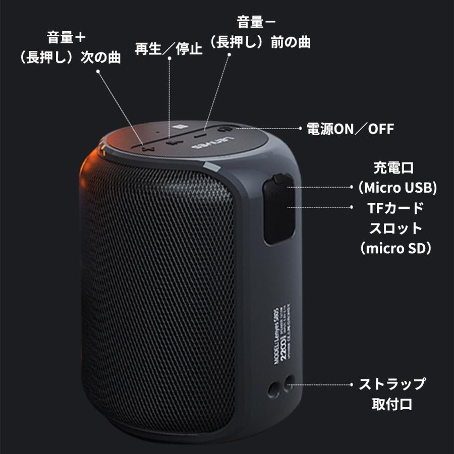 Bluetooth ブルートゥース スピーカー 防水対応 高音質 重低音 小型 大音量 おしゃれ Ipx6 お風呂 アウトドア 車 ポータブル 15w 5 0 Iphone スマートフォン対応 Len1012 Arufactory 雑貨 耳栓 スピーカー 通販 Yahoo ショッピング