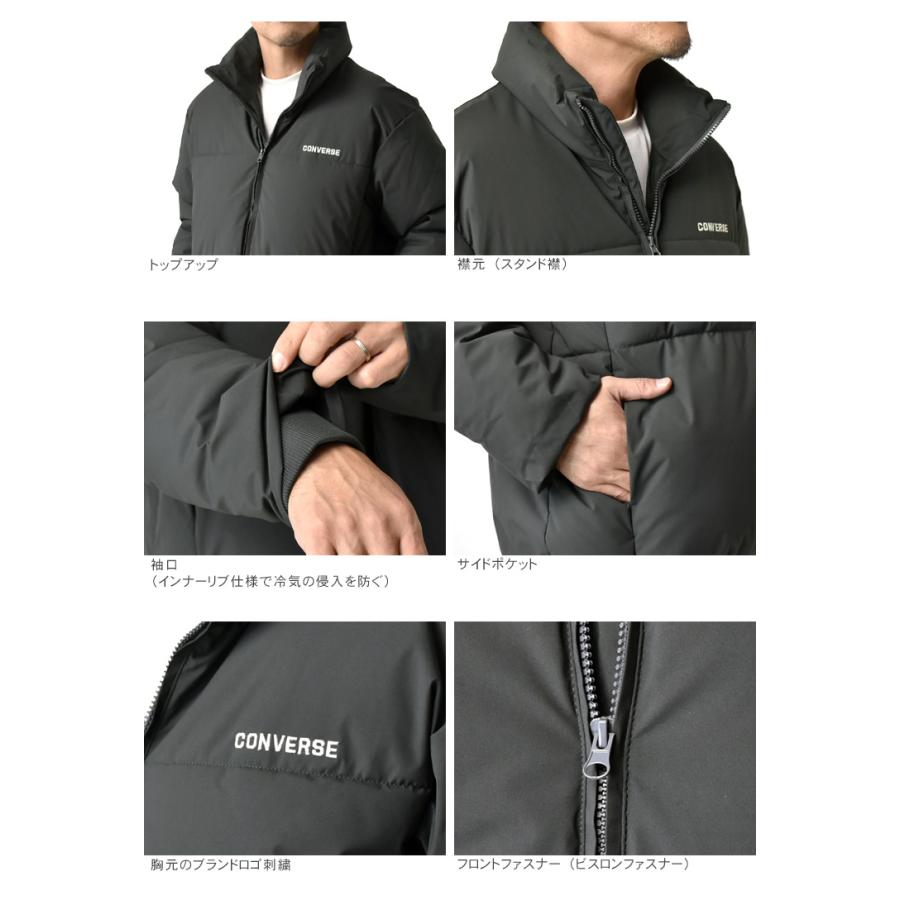 CONVERSE（コンバース） 中わたジャケット メンズ 厚手 防寒 撥水 防風