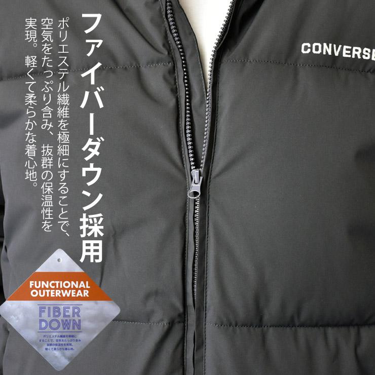 CONVERSE（コンバース） 中わたジャケット メンズ 厚手 防寒 撥水 防風