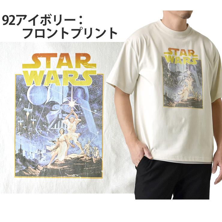 STAR WARS（スター・ウォーズ） ポスターアート 半袖Tシャツ メンズ