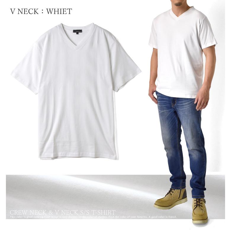 ARUGE Tシャツ メンズ 半袖 無地 クルーネック&Vネック セール ARUGE Tシャツ メンズ 半袖 無地 クルーネック&Vネック セール