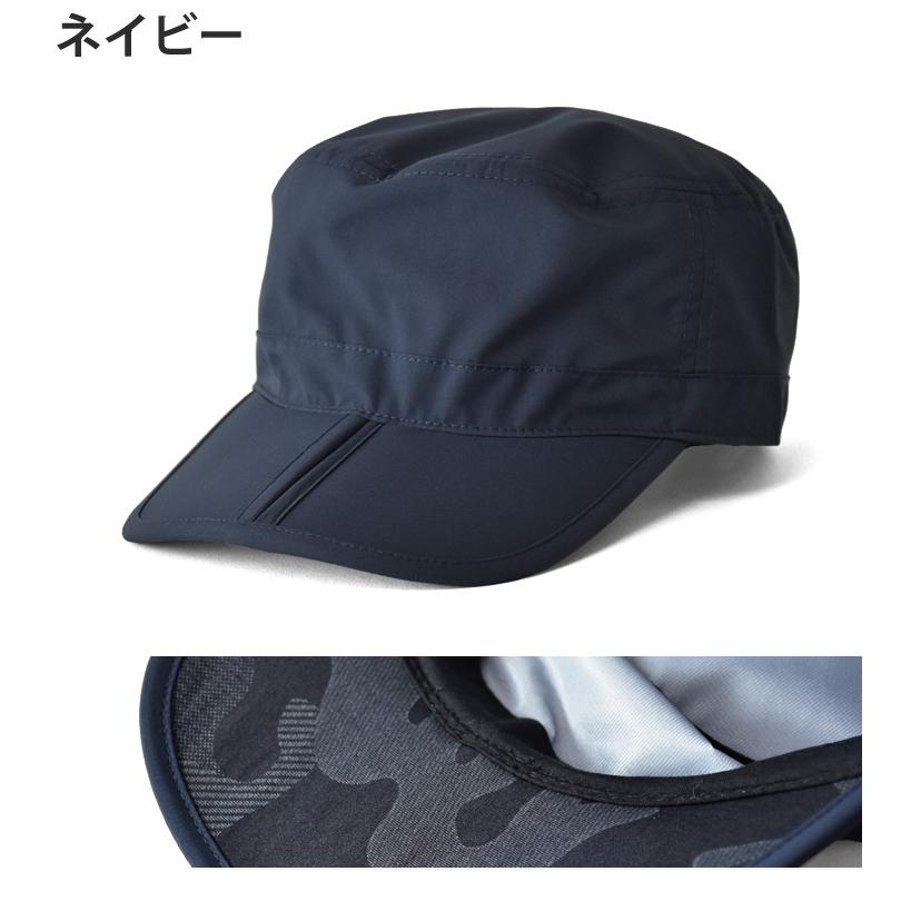 ARUGE（アルージェ） 撥水 ワークキャップ メンズ テフロン加工