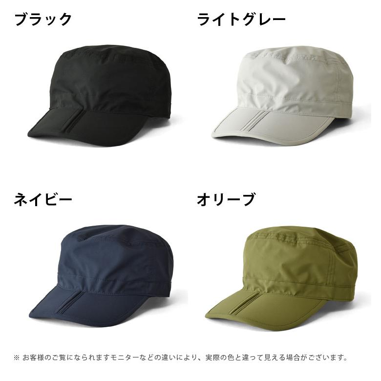 ARUGE（アルージェ） 撥水 ワークキャップ メンズ テフロン加工