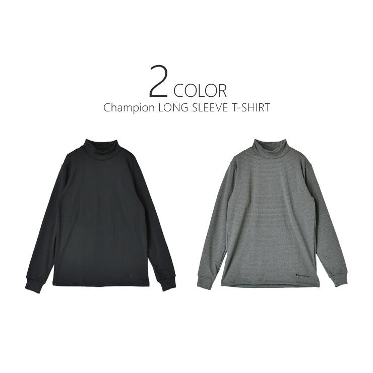 Champion（チャンピオン） 長袖Tシャツ メンズ ロンT 裏フリース