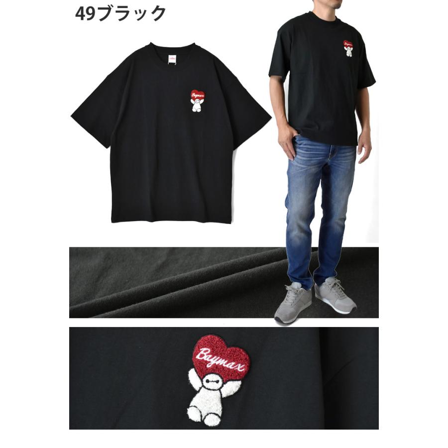 Disney（ディズニー） ベイマックス 半袖Tシャツ メンズ ルシファー