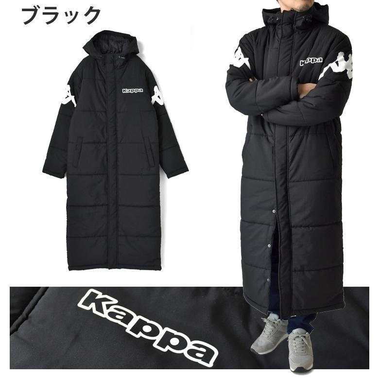 Kappa（カッパ） メンズ ベンチコート 屋外観戦 部活 冬 防寒 中綿