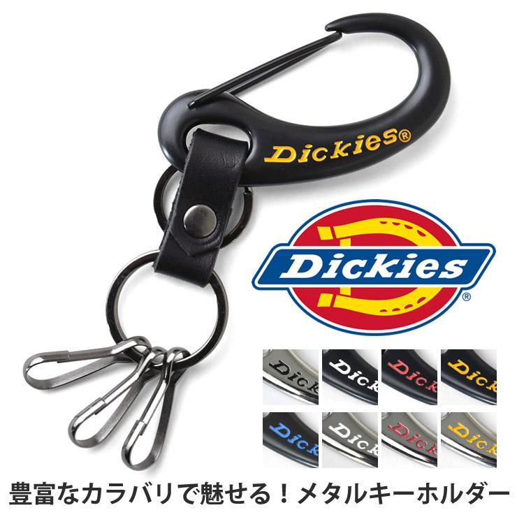 Dickies（ディッキーズ） キーホルダー メタル 本革 キーリング