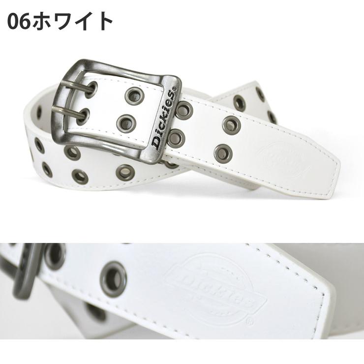 Dickies（ディッキーズ） Dickies PUレザーベルト ダブルホール ハトメ