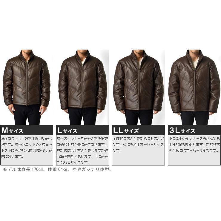 ARUGE 高級 羊革 本革 ラム レザー ダウンジャケット コート ARUGE 高級 羊革 本革 ラム レザー ダウンジャケット コート