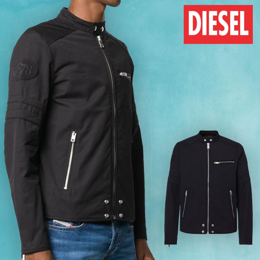 DIESEL ディーゼル メンズ ジャケット ライダース コットン ポリエステル J-GLORY ブランド ブルゾン ブラック :  00skl80laxt : セレクトショップ NUMBER11 - 通販 - Yahoo!ショッピング