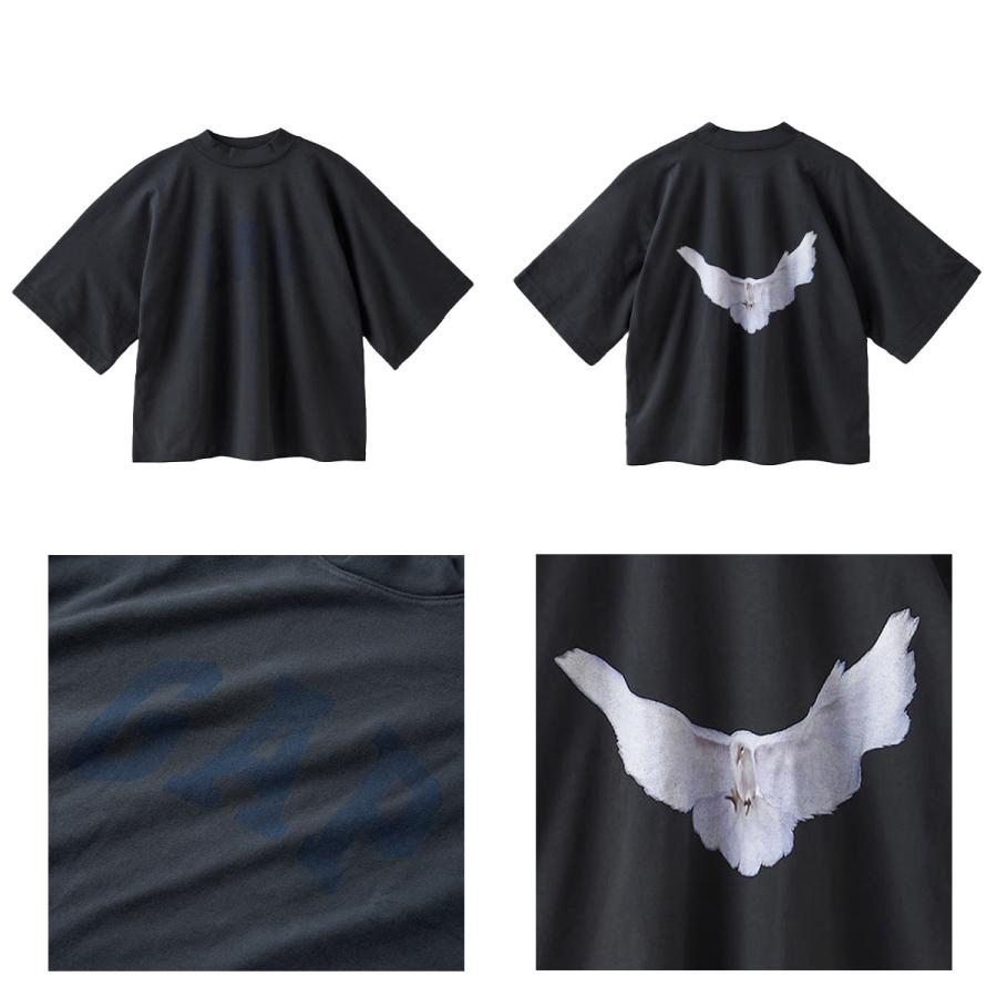 YEEZY GAP × ENGINEERED BY BALENCIAGA CROP DOVE NO SEAM TEE YEEZY GAP × ENGINEERED BY BALENCIAGA CROP DOVE NO SEAM TEE