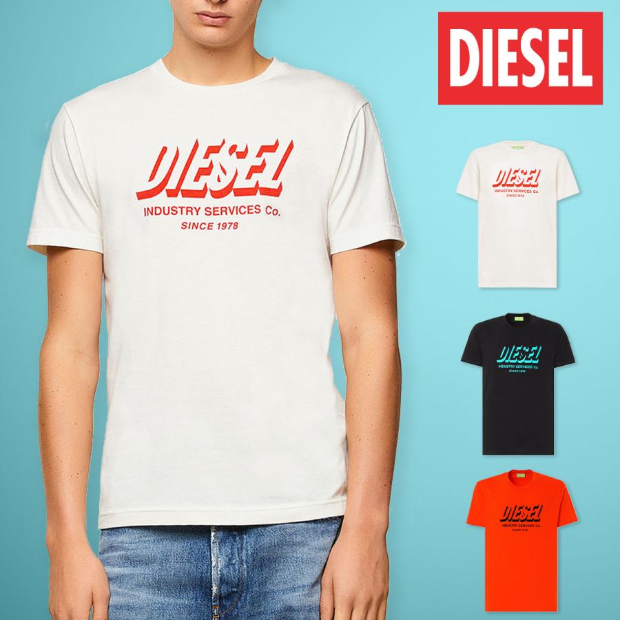 Diesel ディーゼル メンズ Tシャツ 半袖 プリント ロゴ オーガニックコットン T Diegos A5 ブランド Agram セレクトショップ Number11 通販 Yahoo ショッピング