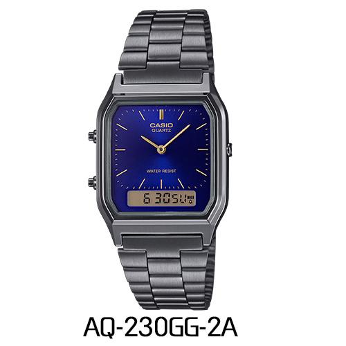 CASIO カシオ スタンダード 腕時計 メンズ レディース キッズ チープカシオ チプカシ アナデジ AQ-230GG | スタンダード デジタル | 05