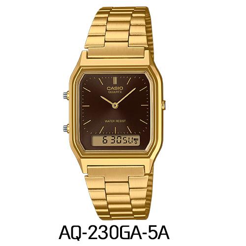 CASIO カシオ スタンダード 腕時計 メンズ レディース キッズ チープカシオ チプカシ アナデジ AQ-230GG | スタンダード デジタル | 07
