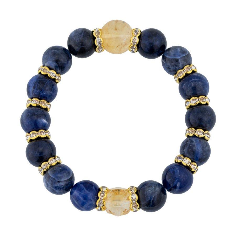 ブレスレット パワーストーン 天然石 タイガーアイ オニキス ブレスレット 数珠 メンズ |  | 04