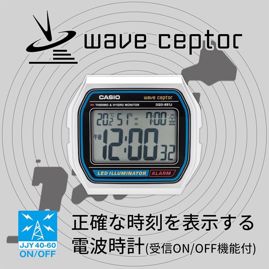 CASIO カシオ 置き時計 国内正規品 DQD-851J-8JF 電波時計