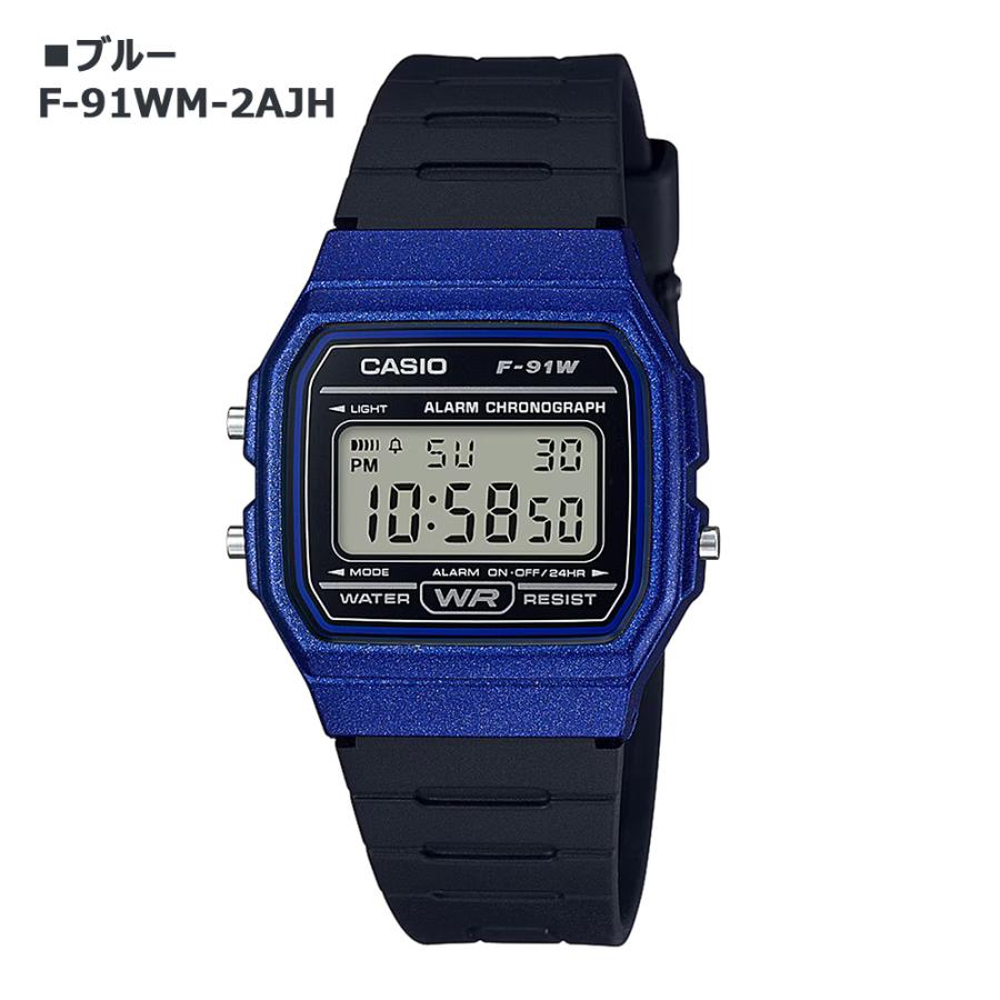 カシオ CASIO デジタル 腕時計 F-91WM Collection POP 国内正規品 メンズ レディース クオーツ 防水 軽量 薄型 | CASIO Collection | 04