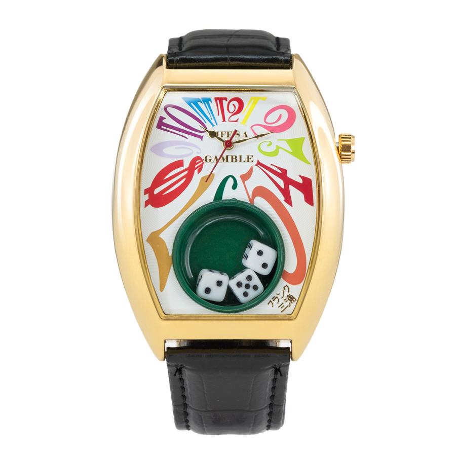 フランク三浦 キング マカオ14号機 Gamble Watch メンズ ブランド